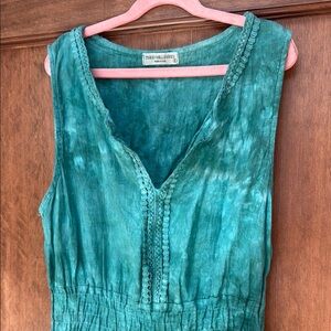 Naturally dyed Linen dress